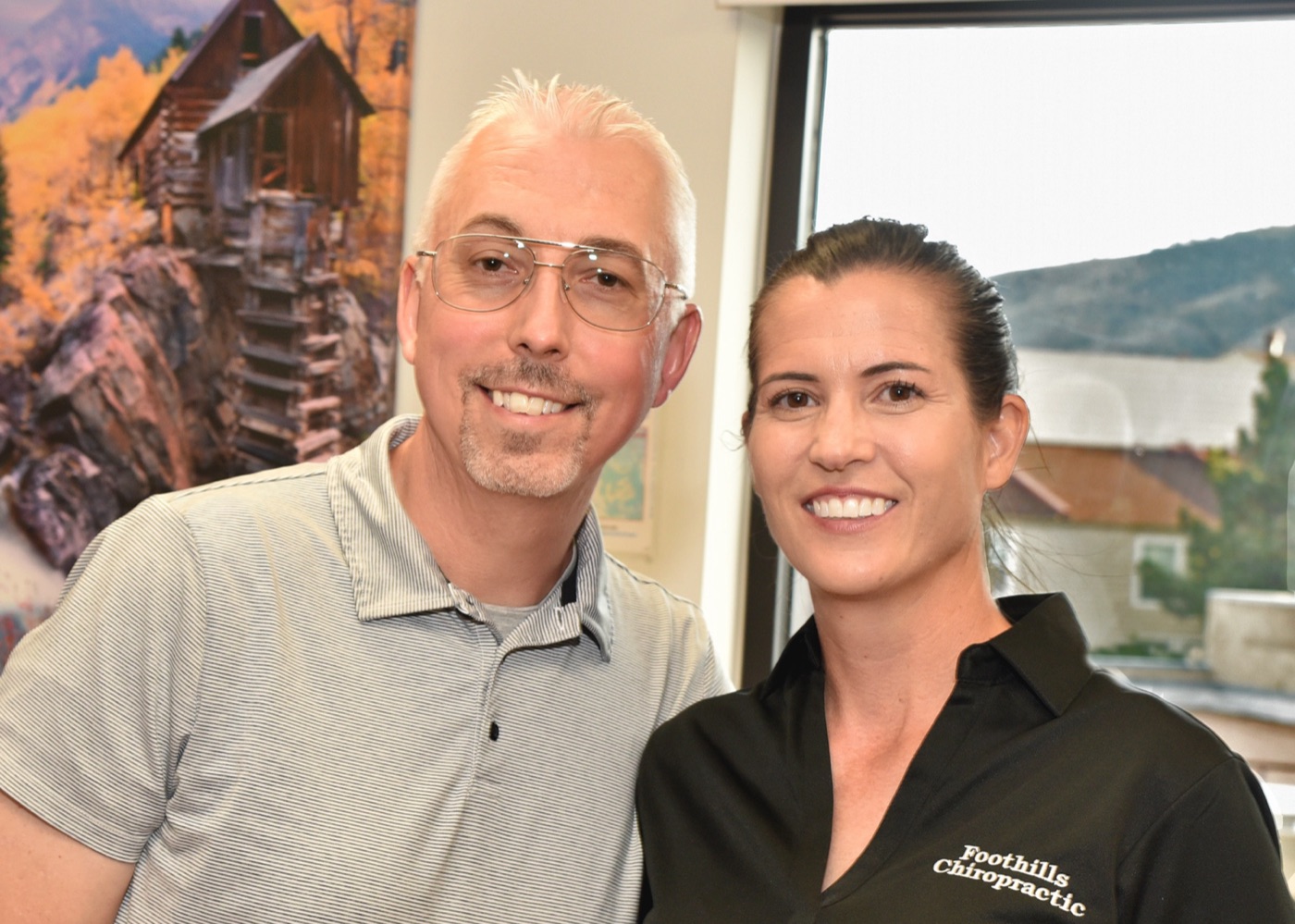 Dr. Thom Brown and Dr. Cari Brown at Foothills Chiropractic Health Center